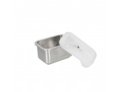 Kitchen Craft Masterclass All-In-One Lunch-Sized Stainless Steel Dish 750ml